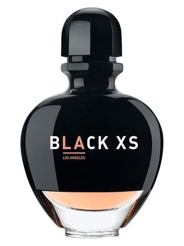 Rabanne Black XS Los Angeles for Her fragrance bottle