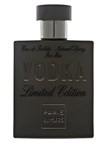 Paris Elysees Vodka Limited Edition fragrance bottle