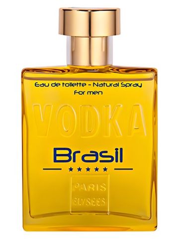 Paris Elysees Vodka Brasil Yellow fragrance bottle