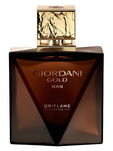 Oriflame Giordani Gold Man fragrance bottle