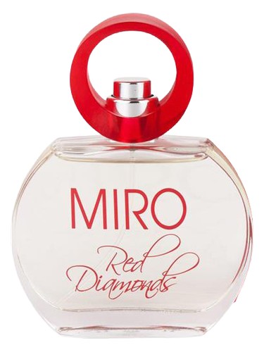 Miro Red Diamonds fragrance bottle