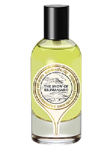 Scents The City xun wei de tu The Snow of Kilimanjaro qi li ma zha luo de xue fragrance bottle