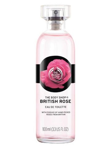 The Body Shop British Rose fragrance bottle