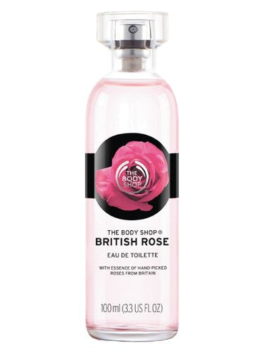The Body Shop British Rose fragrance bottle