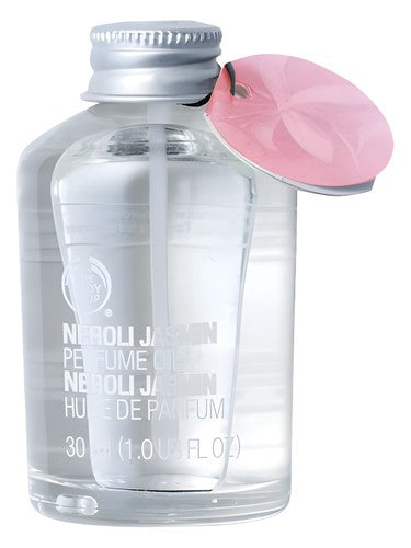 The Body Shop Neroli Jasmin Perfume Oil fragrance bottle