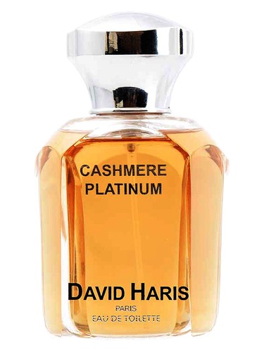 David Haris Cachemere Platinum fragrance bottle