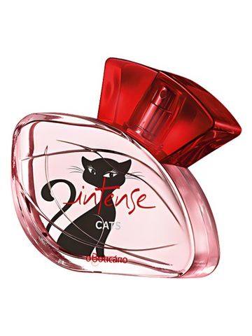 O Boticario Intense Cats fragrance bottle