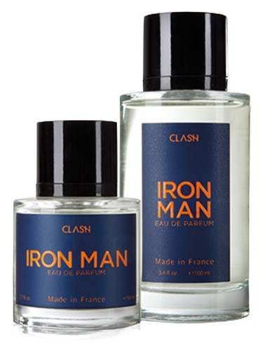 Clash Iron Man fragrance bottle