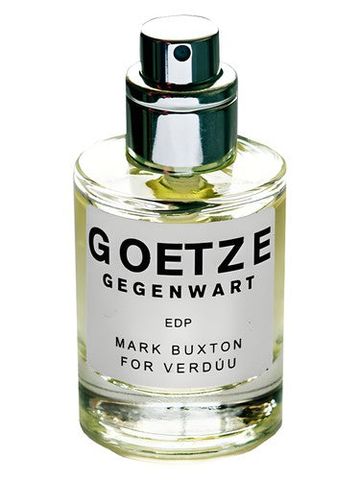 Verduu Goetze Gegenwart fragrance bottle