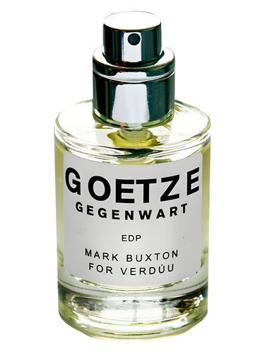 Verduu Goetze Gegenwart fragrance bottle