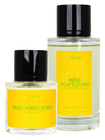 Clash Miss Portofino fragrance bottle