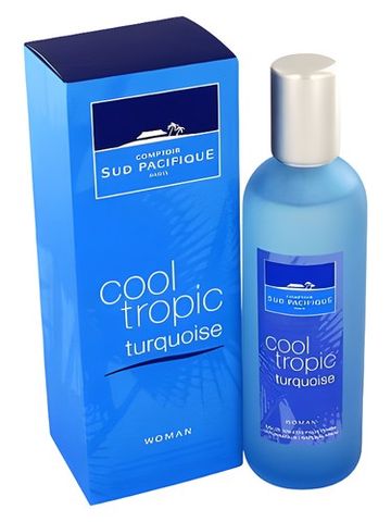Comptoir Sud Pacifique Cool Tropic Turqouise fragrance bottle