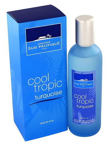 Comptoir Sud Pacifique Cool Tropic Turqouise fragrance bottle