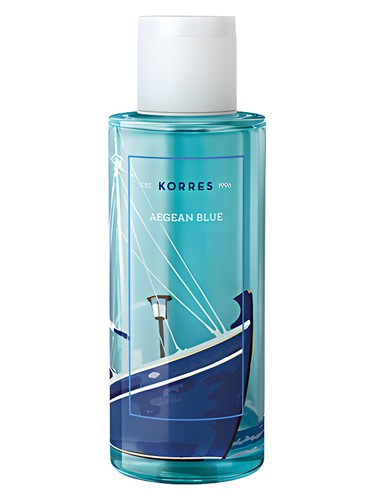 Korres Aegean Blue fragrance bottle