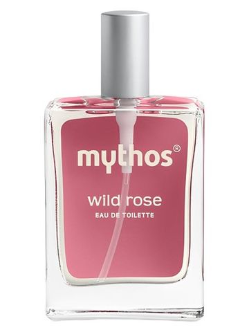 Mythos Wild Rose fragrance bottle