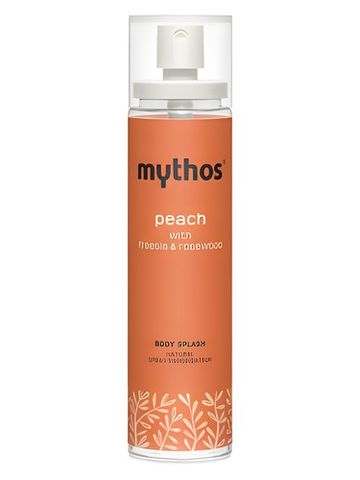 Mythos Peach with Freesia & Rosewood fragrance bottle