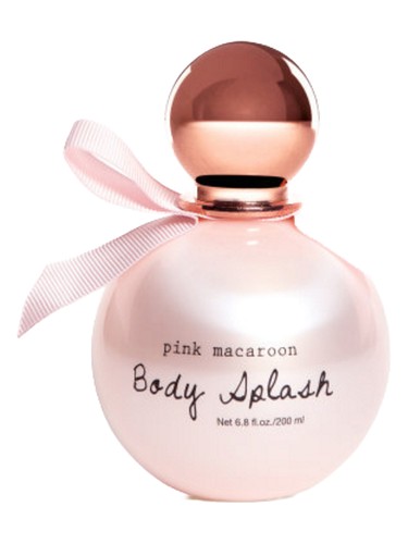 H M Pink Macaroon Body Splash fragrance bottle