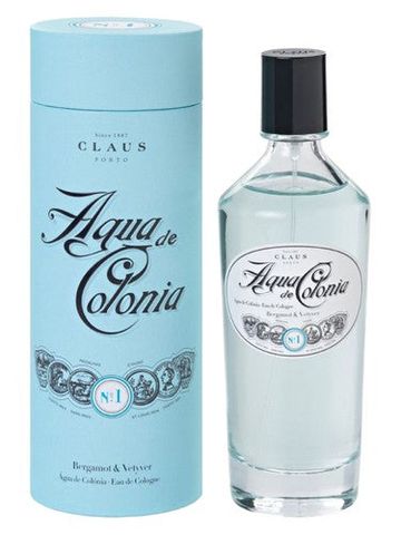 Claus Porto Agua de Colonia No.1 Bergamot & Vetyver fragrance bottle