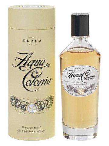 Claus Porto Agua De Colonia No.5 Geranium Sandal fragrance bottle