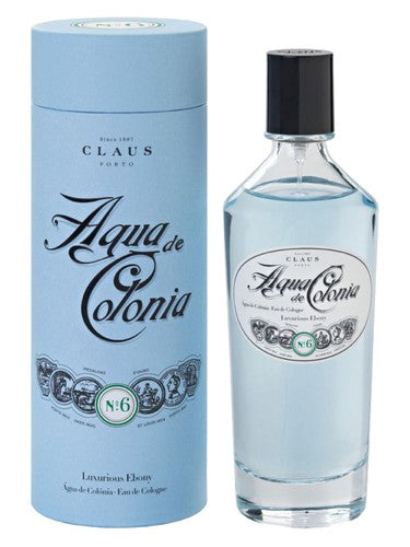 Claus Porto Agua de Colonia No.6 Luxurious Ebony fragrance bottle