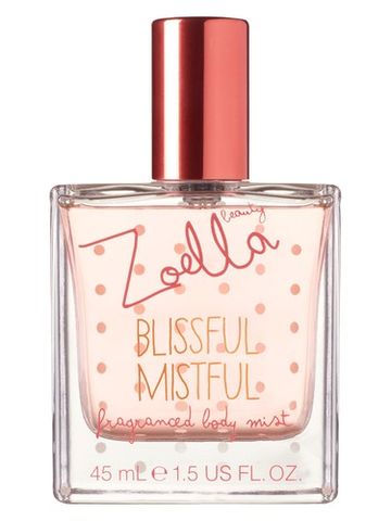 Zoella Beauty Blissful Mistful fragrance bottle