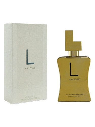 Laurelle London L Pour Femme fragrance bottle