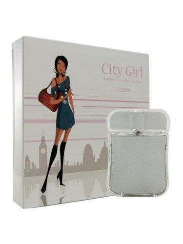 Laurelle London City Girl London fragrance bottle