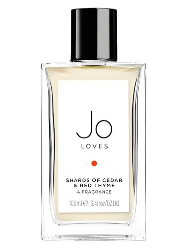 Jo Loves Shards of Cedar & Red Thyme fragrance bottle