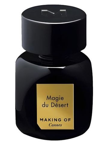 Making of Cannes Magie du Désert fragrance bottle