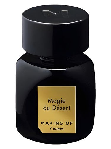 Making of Cannes Magie du Désert fragrance bottle