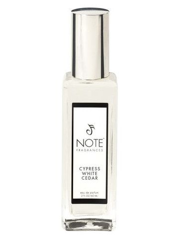 Note Fragrances Cypress White Cedar fragrance bottle