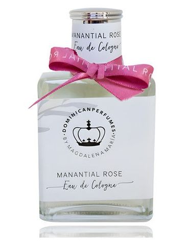 Dominican Perfumes Manantial Rose fragrance bottle