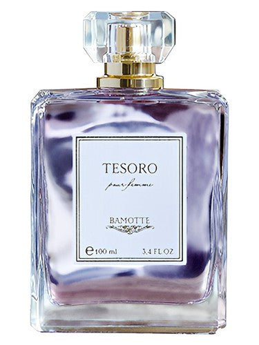 Bamotte Tesoro fragrance bottle