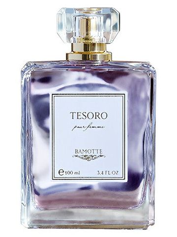 Bamotte Tesoro fragrance bottle
