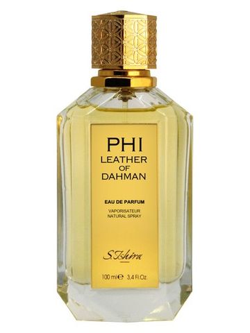 S.Ishira Leather of Dahman fragrance bottle