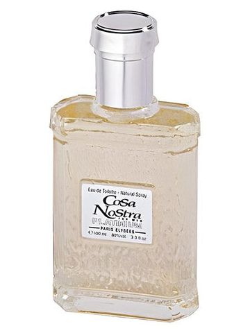 Paris Elysees Cosa Nostra Platinium fragrance bottle