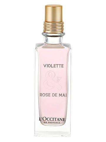 L Occitane en Provence Violette & Rose de Mai fragrance bottle
