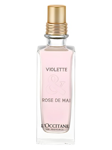 L Occitane en Provence Violette & Rose de Mai fragrance bottle