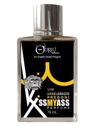 O'Driu Kiss My Ass AngelOrazioPregoni fragrance bottle