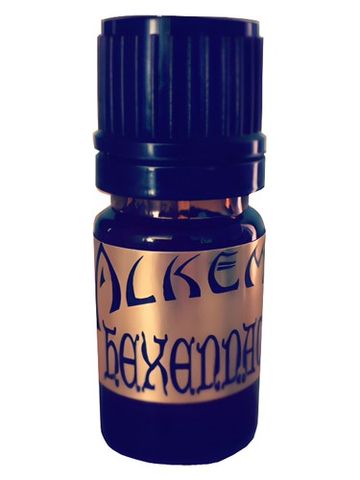 Alkemia Perfumes Hexennacht fragrance bottle