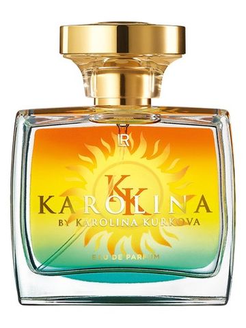 LR Karolina by Karolina Kurkova Summer Edition fragrance bottle