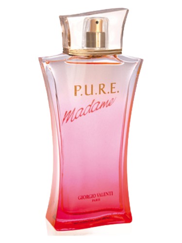 Giorgio Valenti P.U.R.E. Madam fragrance bottle
