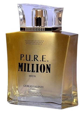 Giorgio Valenti P.U.R.E. Million fragrance bottle
