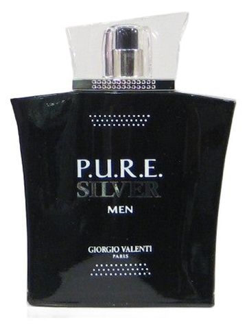 Giorgio Valenti P.U.R.E. Silver fragrance bottle