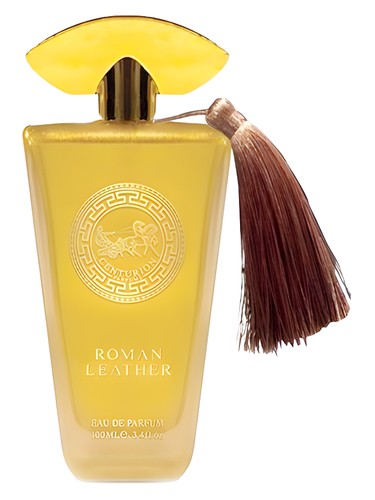 Centurion Parfums Roman Leather fragrance bottle