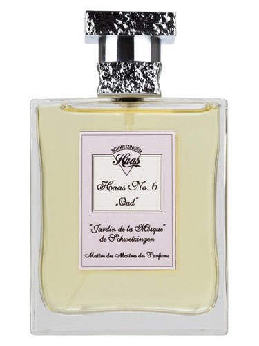 Haas Parfum Haas No.6 Oud Jardin de la Mosque de Schwetzingen fragrance bottle