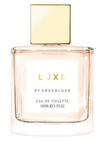 Sheerluxe Luxe fragrance bottle