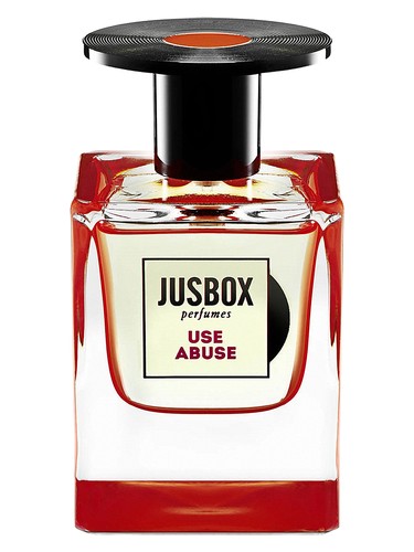 Jusbox Use Abuse fragrance bottle