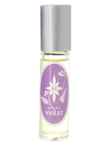 Aroma M Geisha Violet Roll-On Perfume Oil fragrance bottle