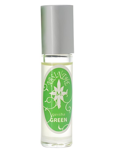 Aroma M Geisha Green Roll-on Perfume Oil fragrance bottle